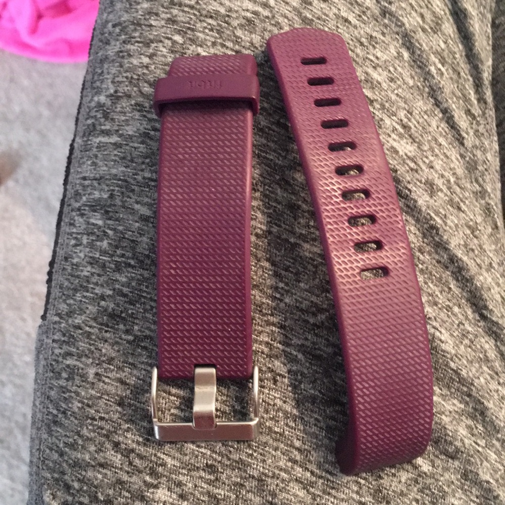 plum fitbit band